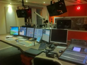 Radiostudio 1 bij Omroep Brabant